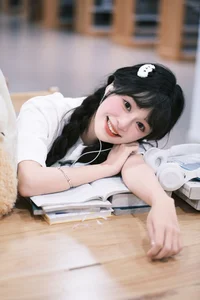 The Sweet Library Aesthetic of Xia Yu Xiao Nian - YiTuYu Vol.8898-24