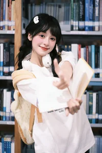 The Sweet Library Aesthetic of Xia Yu Xiao Nian - YiTuYu Vol.8898-13