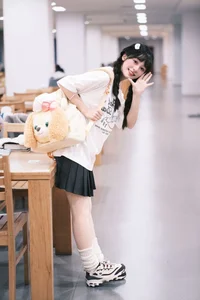 The Sweet Library Aesthetic of Xia Yu Xiao Nian - YiTuYu Vol.8898-7