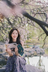 Spring Muse Serenity: YiTuYu Vol.8858 Xiao Ye Ye Lou Xin Yue Moon-20