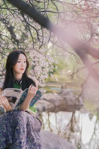 Spring Muse Serenity: YiTuYu Vol.8858 Xiao Ye Ye Lou Xin Yue Moon-12