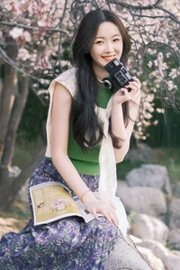 Spring Muse Serenity: YiTuYu Vol.8858 Xiao Ye Ye Lou Xin Yue Moon-5