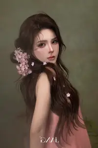 Lilly Luta Transforms into 'Living Doll' in Flowing Pink Silk Gown, Fairytale Beauty Unveiled-1