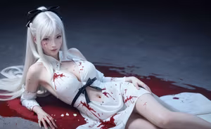 AI Generated Zero Drakengard Part05 Bloodstained Beauty A Legendary Warriors Tragic Tale-10