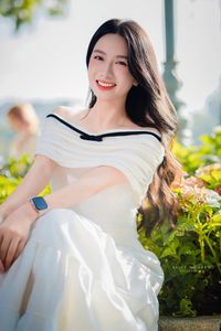 Radiant Beauty of a Vietnamese Girl with a Bright Smile in Nature-5
