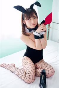 Discover Her Playful Charm in This Stunning Bunny Girl Gravure Photobook-3
