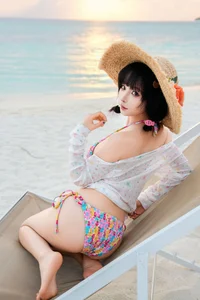 Pure Coastal Beauty with Coser Chunmomo Selfie Series-35