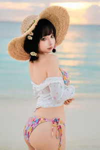 Pure Coastal Beauty with Coser Chunmomo Selfie Series-40