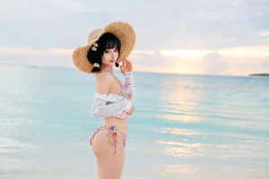 Pure Coastal Beauty with Coser Chunmomo Selfie Series-10
