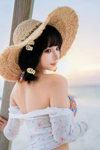 Pure Coastal Beauty with Coser Chunmomo Selfie Series-9