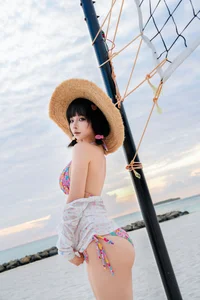 Pure Coastal Beauty with Coser Chunmomo Selfie Series-34