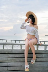 Pure Coastal Beauty with Coser Chunmomo Selfie Series-29