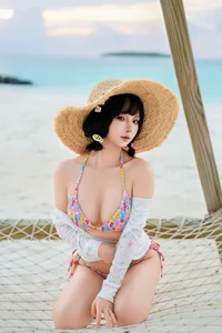 Pure Coastal Beauty with Coser Chunmomo Selfie Series-12