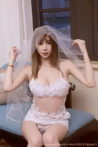 XiuRen No.10775 Zoe You You: Alluring Charm in Delicate White Lace & Veil-38