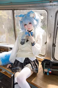 Coser Pa15 Sweet and Captivating Heartbeat Story Cosplay Transformation-2