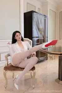 XiuRen No.10773: An Ran Captivates in Elegant White Attire-2