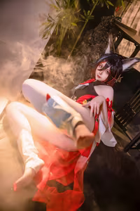 Natsuko Captivating Tingyun Cosplay: Honkai Star Rail Elegance.-6
