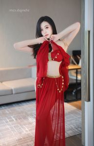 Qing Miao XiuRen Model: Alluring Red Dress Elegance XR S Part01-11