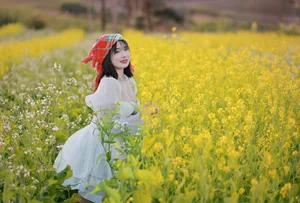 Moc Chau Yellow Mustard Season: A Muse in the Early Winter Highlands-8