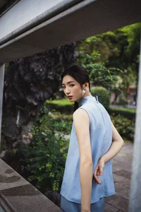 Artistic Portrait Photography by YiTuYu Art Language Vol.9372 featuring Model Zai Lai Wan Su Rou: A Study in Light and Shadow-16