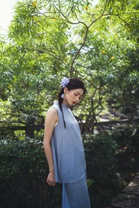 Artistic Portrait Photography by YiTuYu Art Language Vol.9372 featuring Model Zai Lai Wan Su Rou: A Study in Light and Shadow-14