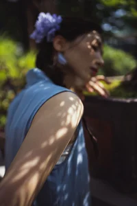 Artistic Portrait Photography by YiTuYu Art Language Vol.9372 featuring Model Zai Lai Wan Su Rou: A Study in Light and Shadow-6