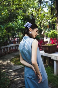 Artistic Portrait Photography by YiTuYu Art Language Vol.9372 featuring Model Zai Lai Wan Su Rou: A Study in Light and Shadow-10