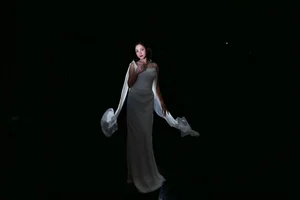 Ethereal elegance in white: A cinematic portrait-4