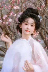 Ethereal Hanfu Beauty: Rui Rui Cai Bu Shi Cai Gou Shines in YiTuYu Vol.8619-4