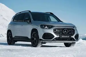 Discover the 2026 Mercedes-Benz GLB: A 7-Seater Electric SUV Conquering Snowy Peaks with an Impressive 630km Range.-2