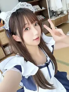 Coser NAGISA: Charming Maid Look in Special Photo Collection Part01-23