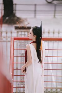 Beautiful Female Graduate Embraces Success at Graduation Ceremony-14