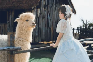 Ethereal Beauty of Disexi Si Ning on the Mountain - YiTuYu Vol.8937-18