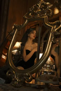 Elegant Portrait Photography Collection Featuring Model Zhu Li - YiTuYu Art Language Vol.9297 - Ethereal and Dreamy Aesthetic Visuals-2