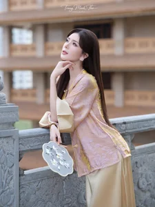 Elegant Silk Blouse Style Inspiration: Minimalist Feminine Fashion Featuring Lyly Luta for a Chic and Timeless Look-0