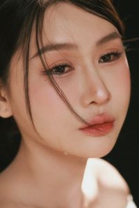 Artistic Portrait Woman Elegant Subtle Beauty-0