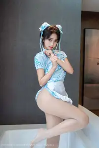 Discover Shi An An's Captivating Charm in XingYan Vol.414: Modern Oriental Elegance-30