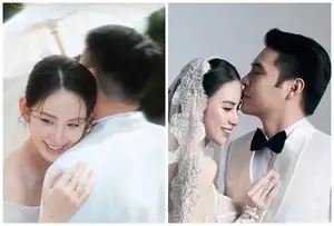 Model Huong Lien's Affectionate Wedding Photoshoot with Husband | Sweet Moments Revealed-4