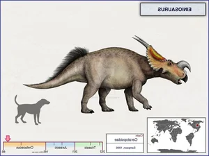 Discover Einiosaurus: The Fascinating Hook-Horned Ceratopsian Dinosaur of the Late Cretaceous Period Found in Montana's Fossil Beds-1