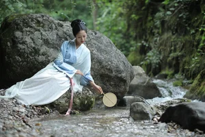 Ethereal Beauty of Shi Yu Shi Ya in YiTuYu Vol.8959 - A Serene Riverside Poem-12