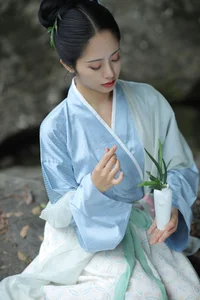 Ethereal Beauty of Shi Yu Shi Ya in YiTuYu Vol.8959 - A Serene Riverside Poem-18