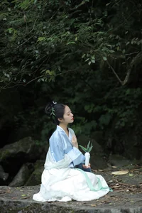 Ethereal Beauty of Shi Yu Shi Ya in YiTuYu Vol.8959 - A Serene Riverside Poem-22