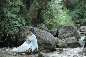 Ethereal Beauty of Shi Yu Shi Ya in YiTuYu Vol.8959 - A Serene Riverside Poem-26