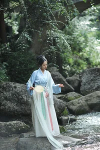 Ethereal Beauty of Shi Yu Shi Ya in YiTuYu Vol.8959 - A Serene Riverside Poem-7