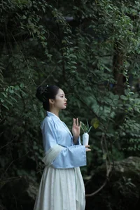 Ethereal Beauty of Shi Yu Shi Ya in YiTuYu Vol.8959 - A Serene Riverside Poem-6