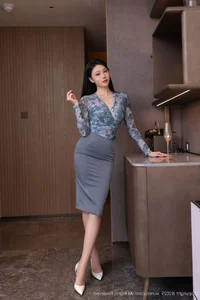 Modern Office Elegance: A Cinematic Fashion Journey With Anran-6