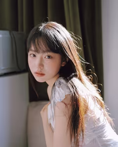 VGU No.94: Discover Elegant Beauty in Natural Light, An Expressive Portrait-1