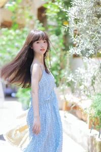 Elegant Japanese Aesthetic Photography: YiTuYu Art Language Vol.9124 Featuring Model Bo Luo You Dian Tian – Soft Portrait Inspiration and Timeless Style-17