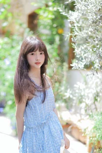 Elegant Japanese Aesthetic Photography: YiTuYu Art Language Vol.9124 Featuring Model Bo Luo You Dian Tian – Soft Portrait Inspiration and Timeless Style-11