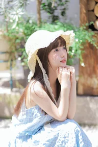 Elegant Japanese Aesthetic Photography: YiTuYu Art Language Vol.9124 Featuring Model Bo Luo You Dian Tian – Soft Portrait Inspiration and Timeless Style-22